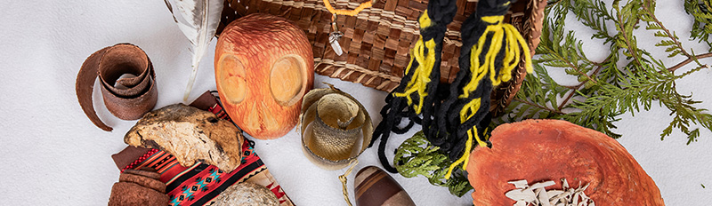 basket and medicines